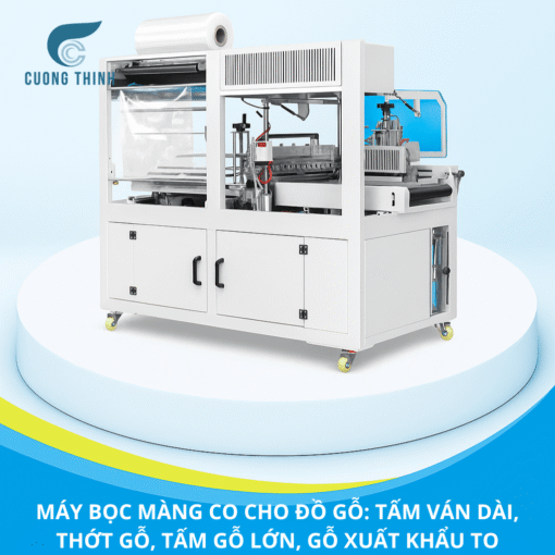 Máy bọc màng co cho đồ gỗ